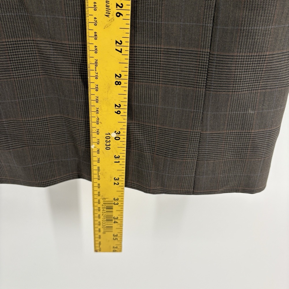 Brooks Brothers Explorer Regent Fit Sport Coat Blazer‎ 46L Mens Brown Check Wool - Picture 10 of 12